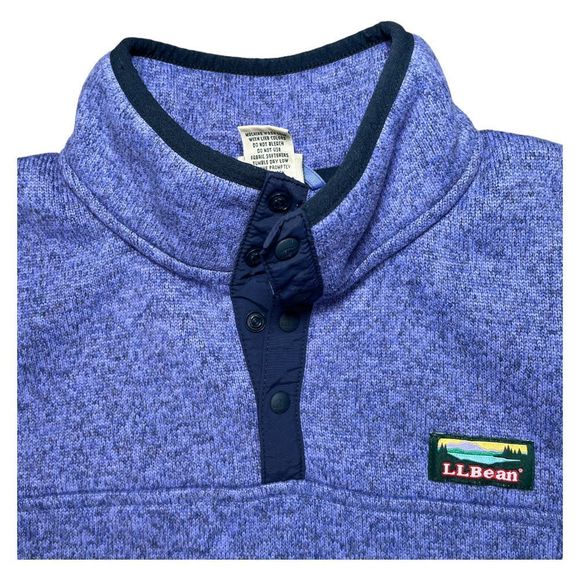 LLBean Fleece Pullover L14-16 - Picture 3 of 6